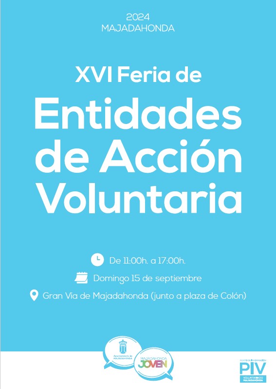 XVI FERIA DE ENTIDADES DE ACCIÓN VOLUNTARIA